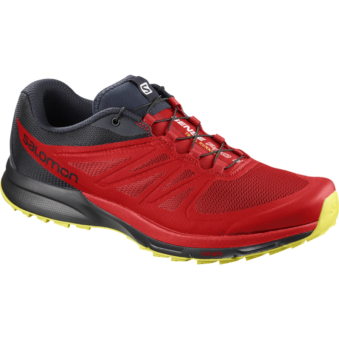 SALOMON SENSE PRO 2 Philippines - Men's Trail Running Shoes - Red/Black | 213987-CYD